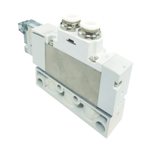 (LINEクーポン有)【即納在庫品】「直送」ＣＫＤ 4GA120R-C4-3 パイロット式5ポート弁 ダイレクト配管 4GA120RC43
