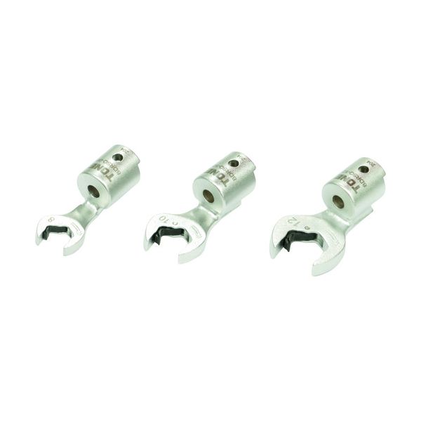 【即納在庫品】「直送」前田金属工業 TONE 8DRSQ30 差替式トルクレンチ用交換クイックスパナヘッドセット Ｔ８Ｄシリーズ ３点セット