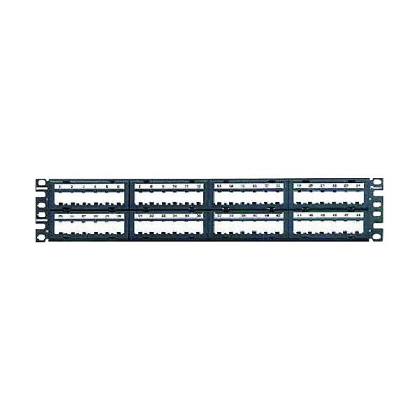 パンドウイット CPPL48M6BLY モジュラーパッチパネル枠 6ポートフェースプレートタイプ 48ポート 2U CPPL48M6BLY