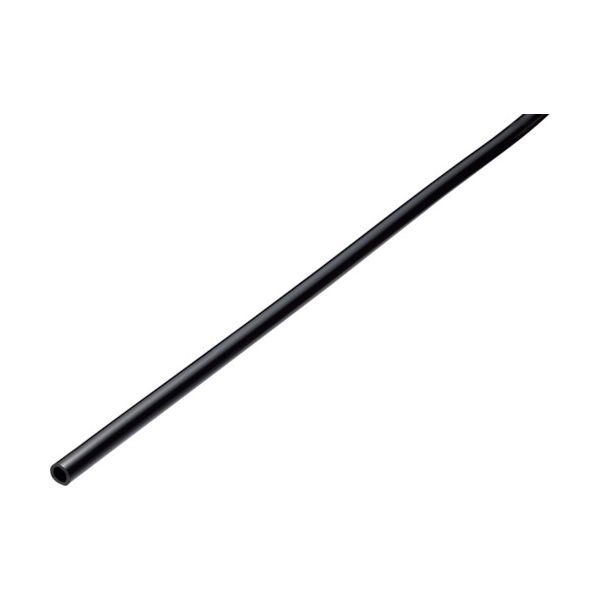 潤工社 25-12-BK-20 耐水軟質ポリウレタンチューブ UF 12X8mm 20m 黒 2512BK20