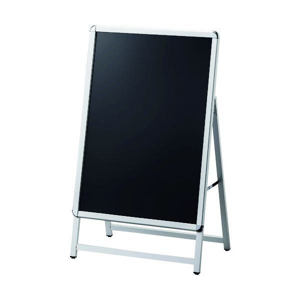 (LINEクーポン有)光 PSTK-215 ポスターパネルスタンドA1用片面シルバー PSTK215