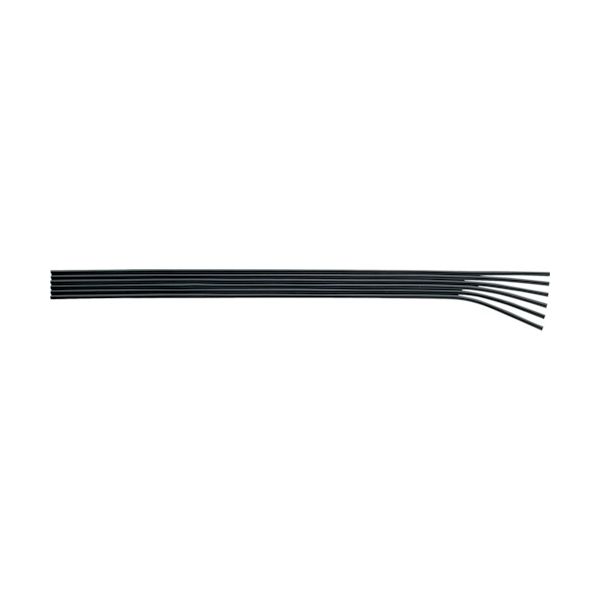 潤工社 UFF-04-2-50 フラットチューブUFF 2－4×2．5mm 50m 黒 UFF04250