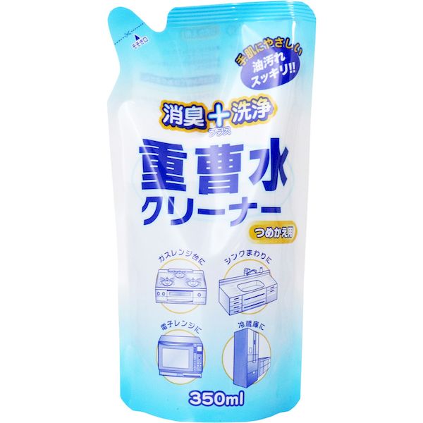 【楽天市場】4978022500036 消臭＋洗浄 重曹水クリーナー 詰替用 350mL【キャンセル不可】 マルフクケミファ シンクまわり ...