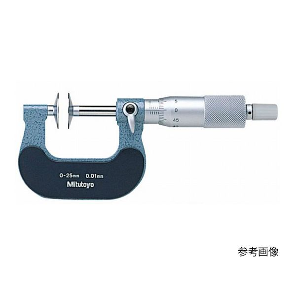 (LINEクーポン有)【個数：1個】ミツトヨ Mitutoyo GMA-75W 直送 代引不可・他メーカー同梱不可 323・123・223シリーズ 歯厚マイクロメータGMA GMA75W