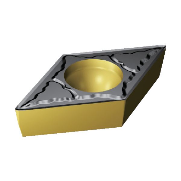 サンドビック DCMT 07 02 08-PM（4425） 【10個入】 コロターン107 旋削用ポジチップ 122 4425 DCMT070208PM4425
