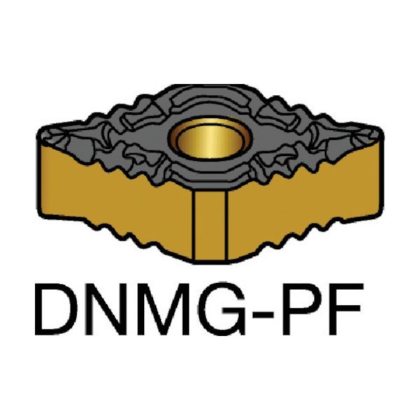 【即納在庫品】「直送」サンドビック DNMG 11 04 08-PF（5015） 【10個入】 T－Max P 旋削用ネガチップ 110 5015 DNMG110408PF5015
