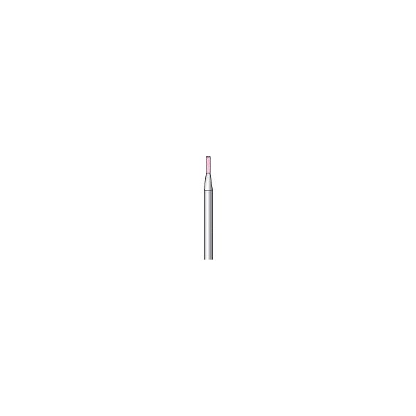 (LINEクーポン有)【即納在庫品】「直送」ナカニシ 42482 軸付砥石 10本入 粒度＃240 ピンク 円筒 外径1．5mm