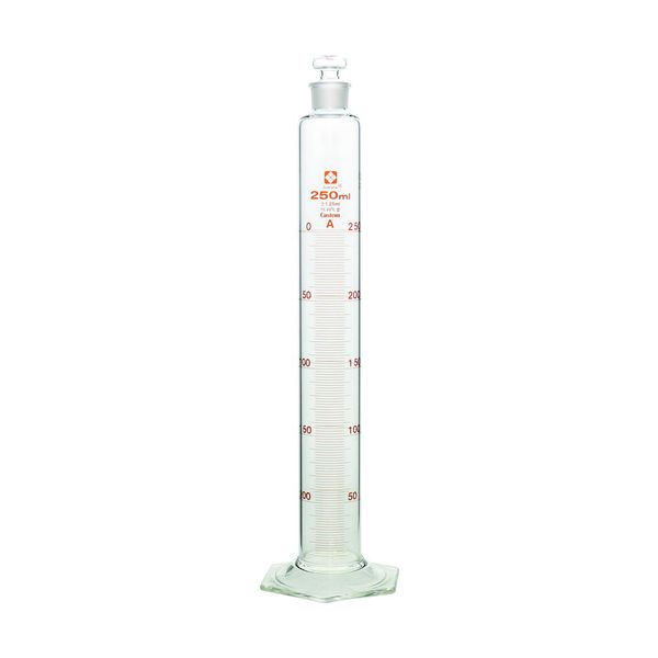 ＳＩＢＡＴＡ 026580-250 有栓メスシリンダー カスタムA 250mL 026580250