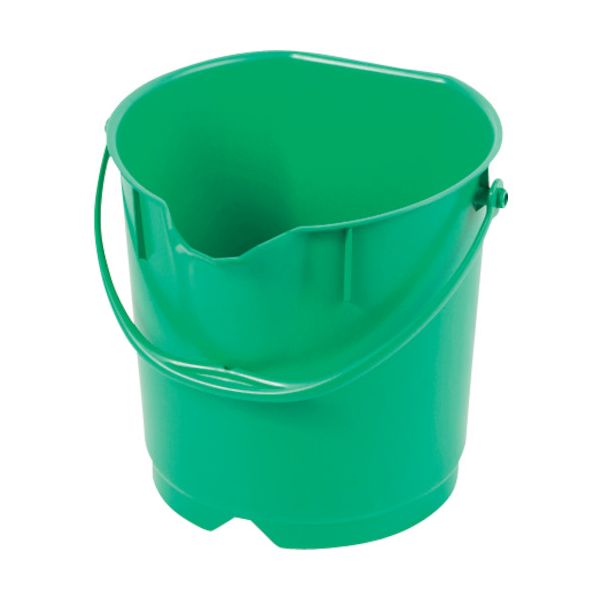 バーテック 66218600 バーキンタX カラーバケツ 9L 緑 BKXCB-9G