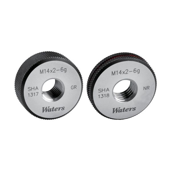 ＷＡＴＥＲＳ WGRNR-M14X1.5 メートルねじ用リングゲージ ISO＝新JIS WGRNRM14X1.5