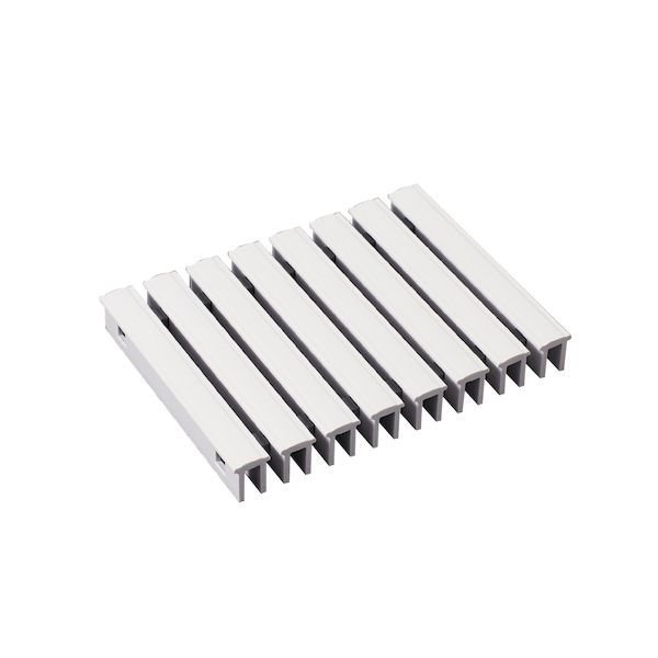 (LINEクーポン有)シマブン GAP-25W250-S 直送 代引不可・他メーカー同梱不可 プール用樹脂グレーチング ノンスリップタイプ 直線用 色：ホワイト GAP25W250S 8,552円