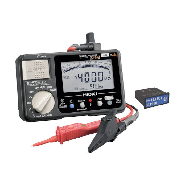 ＨＩＯＫＩ IR4052-91 絶縁抵抗計ワイヤレスセット ＩＲ４０５２－９１ IR405291