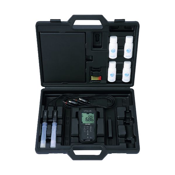 堀場 D-210PC-S フィールド型ポータブル水質計 PH・電気伝導率電極セット D210PCS