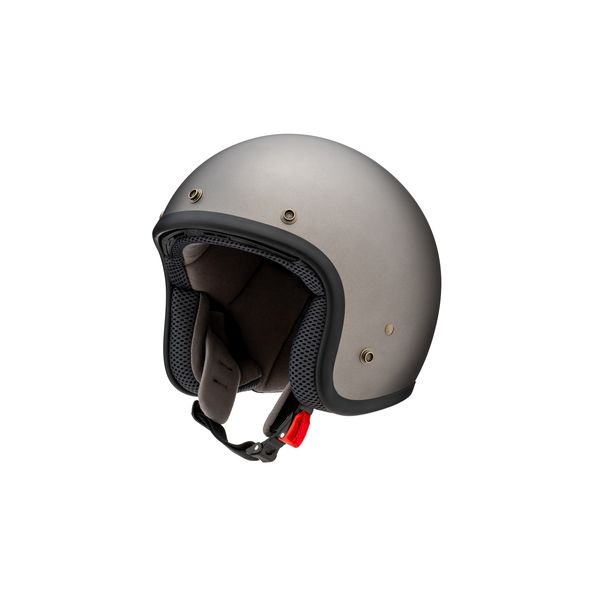 山城 YAMASHIRO 4547544058051 YH－001 ジェットヘルメット FLAT GUN METALLIC M