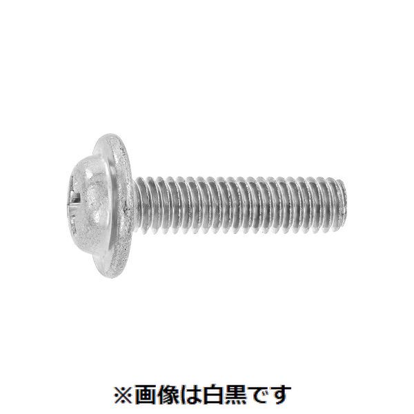(LINEクーポン有)【個人宅配送不可】ＳＵＮＣＯ 4525824897903 【2400個入】直送 代引不可・他メーカー同梱不可 三価ホワイト SP座付小ネジ 4 X 12