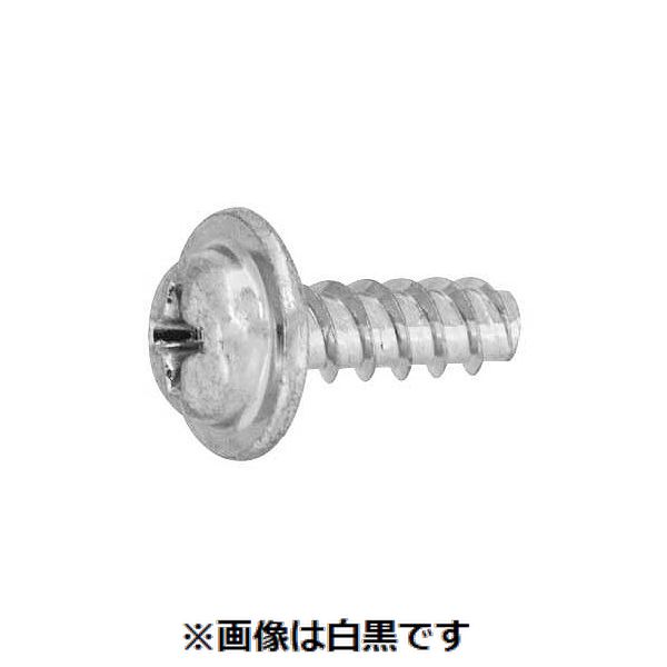 (LINEクーポン有)【個人宅配送不可】【個数：10000個】ＳＵＮＣＯ 4547733005989 【10000個入】 直送 代引不可・他メーカー同梱不可 三価ブラック PタイプナベWH 2 X 6