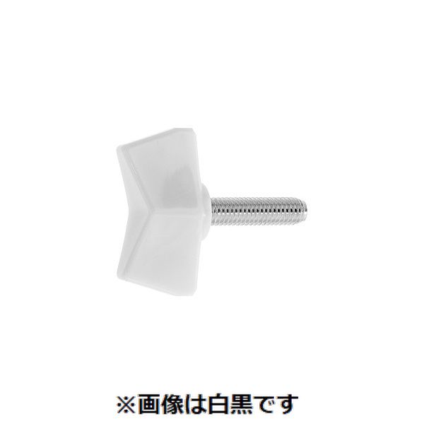 (LINEクーポン有)【個人宅配送不可】【個数：200個】ＳＵＮＣＯ 4547733295076 【200個入】 直送 代引不可・他メーカー同梱不可 三価ホワイト ナイロン蝶ボルト 白 NO．2 5X15