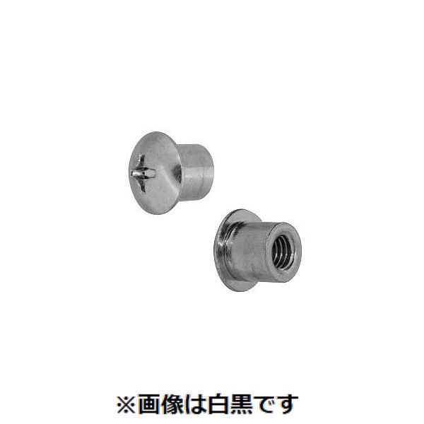 (LINEクーポン有)【個人宅配送不可】【個数：300個】ＳＵＮＣＯ 4547733890868 【300個入】 直送 代引不可・他メーカー同梱不可 三価ホワイト UFOナット トラス M6｜測定器・工具のイーデンキ