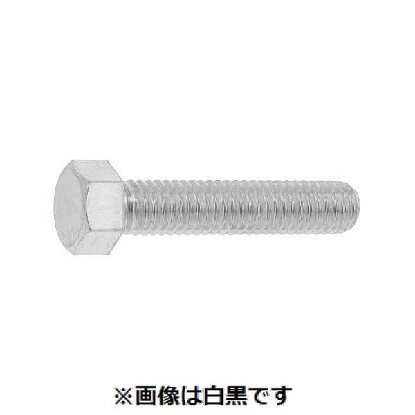 (LINEクーポン有)【個人宅配送不可】【個数：500個】ＳＵＮＣＯ 4547809041569 【500個入】 直送 代引不可・他メーカー同梱不可 3価ホワイト 六角ボルト 全ネジ 1／4X8
