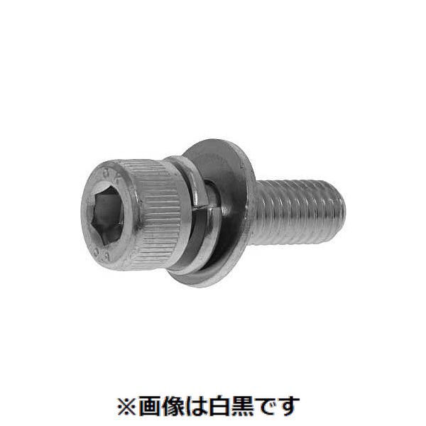 (LINEクーポン有)【個人宅配送不可】【個数：100個】ＳＵＮＣＯ 4547809096842 【100個入】 直送 代引不可・他メーカー同梱不可 3価ホワイト 10．9CAP P＝3 岡井鉄工所製 8 X 30