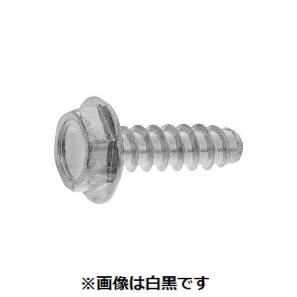 (LINEクーポン有)【個人宅配送不可】【個数:1500個】SUNCO 4547809288070 【1500個入】 直送 代引不可・他メーカー同梱不可 三価ホワイト B0フランジ付き六角 3 X 8|測定器・工具のイーデンキ