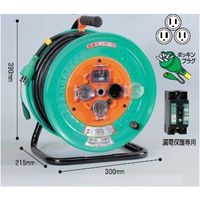 日動工業 NW-EB33 電工ドラム 屋外型 漏電保護専用ブレーカ付 ３０ｍ NWEB33