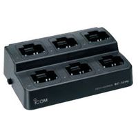 (LINEクーポン有)アイコム ICOM BC-121NA IC-6連急速充電器 BC121NA|測定器・工具のイーデンキ