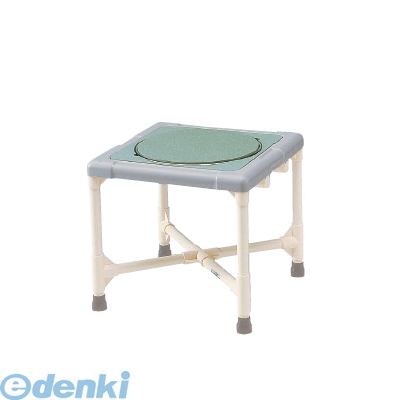 (LINEクーポン有)【個人宅配送不可】【個数：1個】矢崎化工 CAT-0201 直送 代引不可・他メーカー同梱不可 シャワーいすＦ型 大 ターンテーブル付 CAT0201