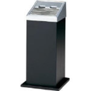 コンドル YS-35L-ID-B 灰皿 スモーキング AL−201 黒 305-7364 山崎産業 屋外用灰皿 スモーキングAL-201 ブラック YAMAZAKI