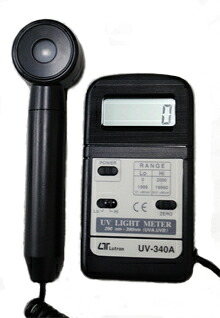 UV-340A デジタル紫外線強度計 紫外線 UV340 マザーツール MotherTool MT｜測定器・工具のイーデンキ