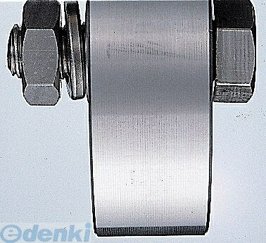 (LINEクーポン有)ヨコヅナ JCP-0502 440Cベアリング入ステンレス重量戸車 車のみ50mm 平型 JCP0502