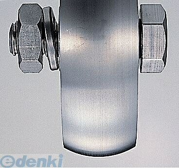 ヨコヅナ JCP-0758 440Cベアリング入ステンレス重量戸車 車のみ75mm 山R車型 JCP0758|測定器・工具のイーデンキ