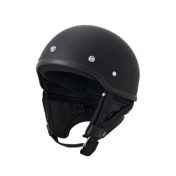 マルシン工業 Marushin MZH003 ヘルメットMCH5 MZ-HALF FREE M.BK MZH003