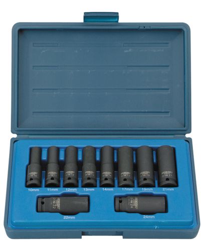 【即納在庫品】「直送」シグネット 工具 SIGNET 23291 1/2DR 10PC ミリ ディープインパクトソケットセット 23291 ハンドツール パソコン MM｜測定器・工具のイーデンキ