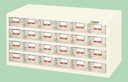 (LINEクーポン有)【個人宅配送不可】サカエ SAKAE HFW-24TL 直送 代引不可・他メーカー同梱不可 車上渡し ハニーケース 樹脂ボックス HFW24TL グリーン