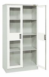 (LINEクーポン有)【個人宅配送不可】サカエ SAKAE KU-81MGY 直送 代引不可・他メーカー同梱不可 車上渡し 大型保管庫 KU81MGY グレー