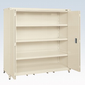 (LINEクーポン有)【個人宅配送不可】サカエ SAKAE SKS-180H 直送 代引不可・他メーカー同梱不可 車上渡し スーパージャンボ保管庫 SKS180H アイボリー