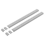 日東工業 BP21-12A パネル用レール B、S、BF、SFキャビネット扉裏面用 BP2112A