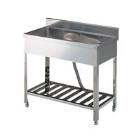 4-119-02 直送 代引不可・他メーカー同梱不可 流し台1槽 FAS-4 411902｜測定器・工具のイーデンキ