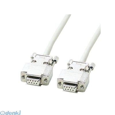 サンワサプライ KRS-433XF6N RS-232Cケーブル KRS433XF6N 6m パソコン周辺機器 TA用 モデム SUPPLY SANWA｜測定器・工具のイーデンキ