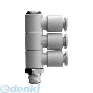 (LINEクーポン有)SMC KQ2VT08-01AS 【10個入】トリプルユニバーサルエルボ KQ2VT0801AS|測定器・工具のイーデンキ