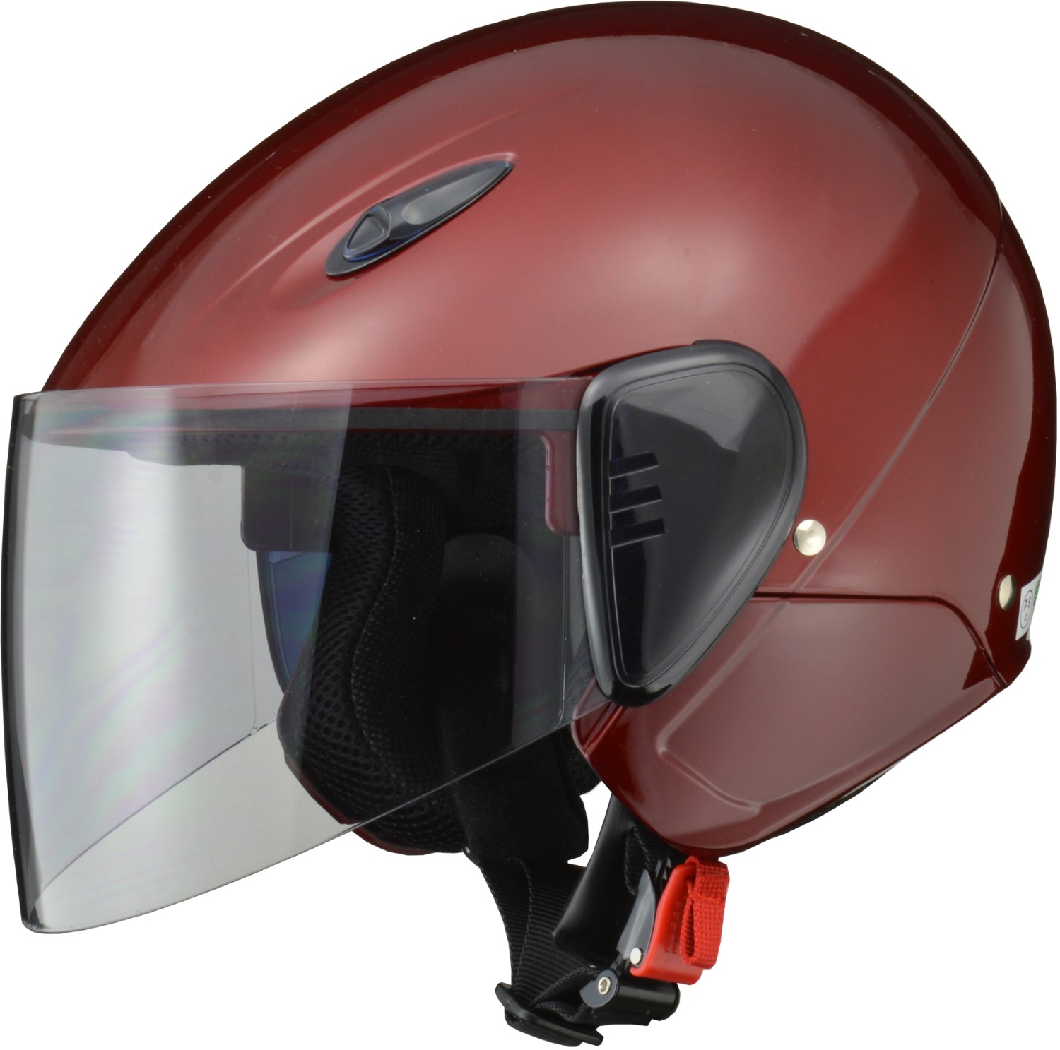 (LINEクーポン有)リード工業 4952652007264 ヘルメット RE35 セミJET C.RD 4952652007264