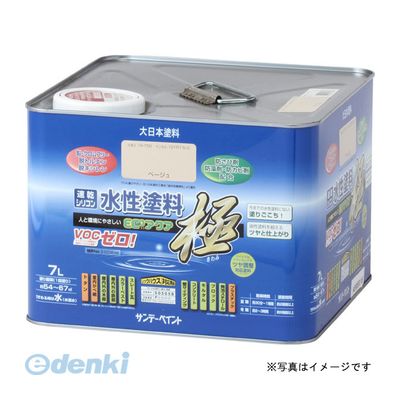 直送 代引不可・他メーカー同梱不可 サンデーペイント 4906754275830 SP水性エコアクア ライトグリーン 7L ＃275830 水性ECOアクア sundaypaint 水性塗料 日用品【キャンセル不可】｜測定器・工具のイーデンキ