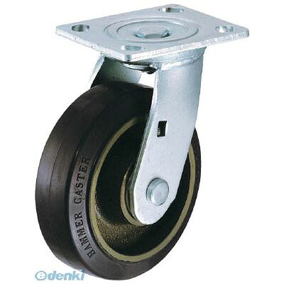 (LINEクーポン有)ハンマーキャスター 500BPS-CR100 Ｓシリーズ５００タイプ自在ゴムＢ車１００ｍｍ 392-9728【キャンセル不可】