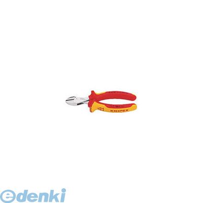 【即納在庫品】「直送」クニペックス 7306-160 7306−160 X−CUT 絶縁コンパクトニッパー X-CUT絶縁コンパクトニッパー|測定器・工具のイーデンキ