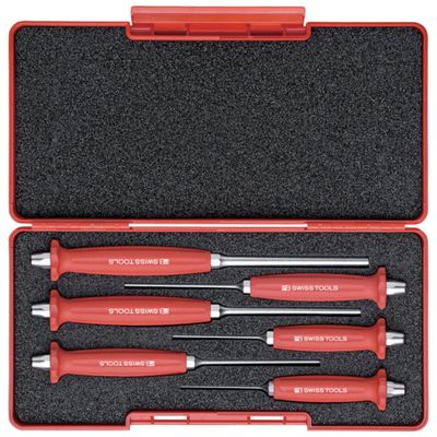 【即納在庫品】「直送」ＰＢスイスツールズ 758SET 758SET ７５８ＳＥＴ ハンドル付平行ピンポンチ ＢＯＸセット PBスイスツールズ社 SWISS TOOLS TRPBスイスツールズ｜測定器・工具のイーデンキ