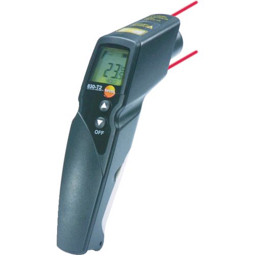 【即納在庫品】「直送」TESTO830-T2 赤外放射温度計 テストー レーザー付き赤外放射温度計