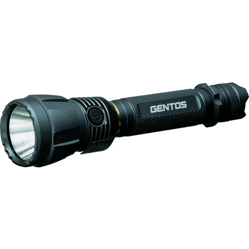 【即納在庫品】「直送」ＧＥＮＴＯＳ UT-3200H ＬＥＤ懐中電灯 充電・電池式 高出力ＬＥＤライト ＵＴ－３２００Ｈ 明るさ３２００ｌｍ UT3200H