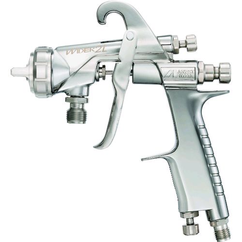 【即納在庫品】「直送」アネスト岩田 WIDER2L-10G2P スプレーガン 圧送式 大物、ライン塗装用 ノズル口径Φ１．０ WIDER2L10G2P