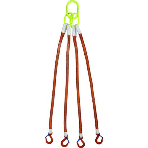 大洋 4ILS 5TX1.5-4K ４本吊 インカリフティングスリングＪＩＳ ５ｔ用&times;１．５ｍ １０１３７７４ 4ILS5TX1.54K インカリフティングスリングJIS 大洋製器工業｜測定器・工具のイーデンキ